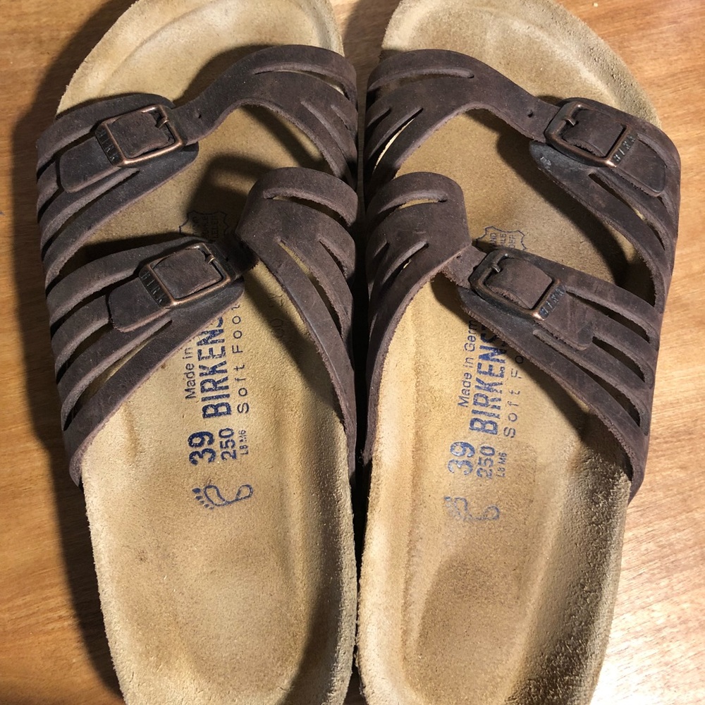 Birkenstock granada mocha leather 39